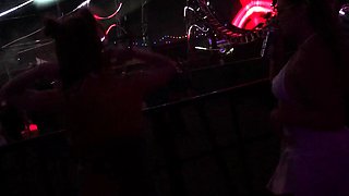 Big boobs amateur hottie sex outdoor in public