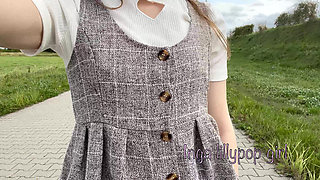 Walking with a Teen Girl