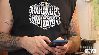 Sasha tatcha gets facefucked in a dirty hookup!