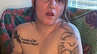 Chubby Smoker Masturbating