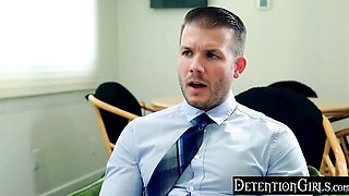 Kyler Quinn and Rosalyn Sphinx Ride Cock in POV