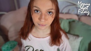 Redhead Bracefaced Pigtailed Hentai Stepsis Seduces Brother into Pounding Her Pretty Pink P