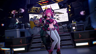 Arknights Endfield - Yvonne BBC Sex Gangbang and Bamm Sex - 3D Hentai Animations