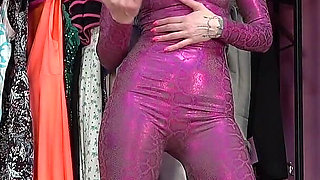 Interactive Gfe Series Shiny Catsuit Girlfriend Controls Your Stroke