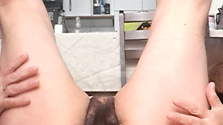 Stepmother Masturbating, Someone Is Watching Her