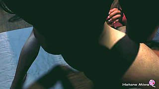 HatanoMiwas Nympho Slut Delivers Kickass Footjob in Hardcore Pounding, Thrusting