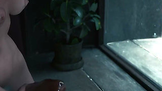 Ciri’s Nighttime Fun - Futanari Cum on Redhead Triss Portrait 3D Animation