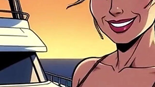 Ai Big Boob Babes on Boats