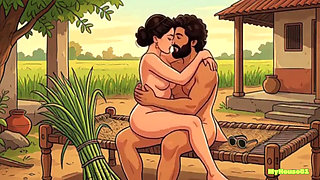Dr Srivalli Bhabi Comes House of Pushpa Bhai and Outdoor Sex Cartoon India