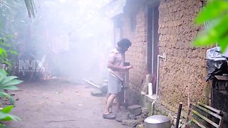 Indian amateur plump MILF hot video
