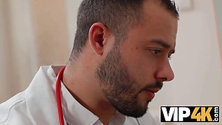 Vip4k. the jaw-dropping bride, nata gold, seduced her medic right before her wedding