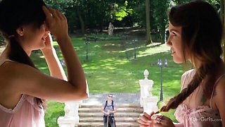 Emotional Shrima Malati and Elle Rose's hardcore porn