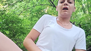 Inserting a Stick in My Pussy