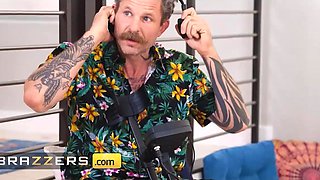 Curvy ebony Avery cheated on her man with his roommate