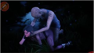 Resident Evil Zombie Orgy Jill Valentine Fucked Until Pregnant - Hentai Cartoon Gangbang