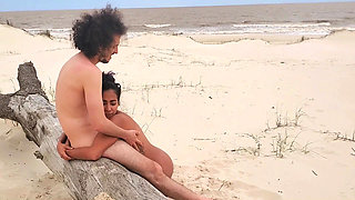 Wild Hope loves to have sex on the beach and get hard in front of the ocean