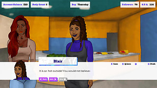 College raze: Indian girl got caught taking nude pics on college class ep.10