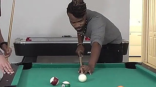 Swinger Pool Table Threesome