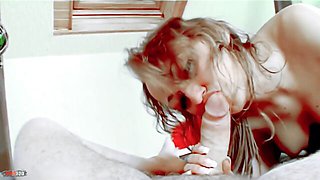 Krystal and Terry Kemaco Go Hard in a French Blowjob, Anal and Creampie Scene