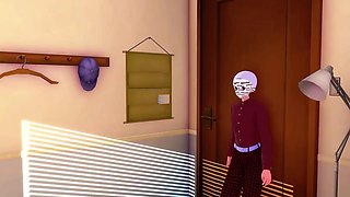 Akeno and Rias Surprise me with a double blowjob - DXD NTR Madness Series