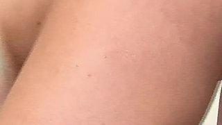 Hot Brunette Gets Pounded by Big Black Cock