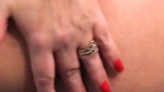 Huge Breasted BBW MILF Secretary Carol Brown Is Horny at Work and Starts Masturbating