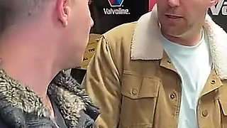 French Pegging - Garage of Humiliation: the Boss Orchestrates a Memorable Punishment with His Dominatrixes