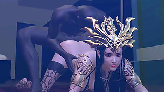 Bootylicious Dream Files: Animated Goddess Glow- 3D Animation Hentai