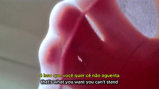 Cruel Giantess Orders Her Miserable Little Man to Smell Her Pussy