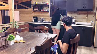 My Stepson Busts My Ass While His Step Father Is Gone