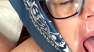 Busty GILF Rough DP Bukkake Gang Banged