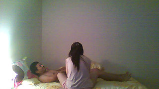 Submissive Chinese Slut Sucks My Dick and Swallows My Cum