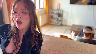 Bigger Cock Fucks BFFs Wifes Ass