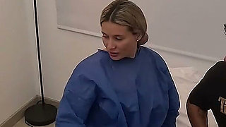 Behind the Scenes in Nurse Video with Karen Sleent and Fred Nunex - Back Stage Club