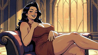 Ai Incredible Classy Cartoon Ladies