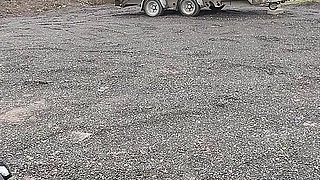 Rough Lesbian Smash Bus Pickup