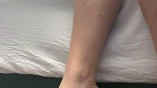 Amateur Foot Fetish Girlfriend Sucks and gives a Footjob