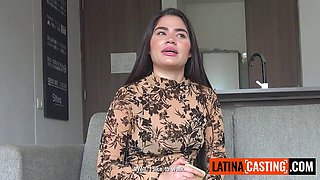 Cute 18yo Latina TIGHT PUSSY FUCKED POV In Amateur Modeling Audition