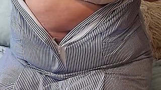 Naughty Nurse Julie - Bra Reveal & Teasing Huge Tits - 002-s-v-3-nurse-boobs