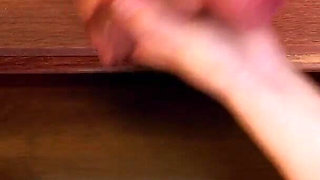 Victoria Greene Lingerie Milking Table Blowjob