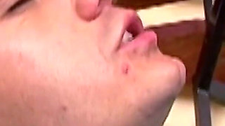 Blonde BBW mature gets fucked in the ass by step son