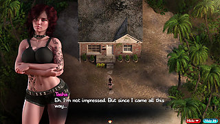 Sensual Dance of a Hot Redhead