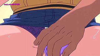Hentai babe with huge tits gets fucked deep in animated sex