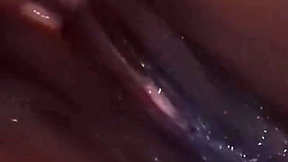 Rubbing My Clit Closeup Power Squirt