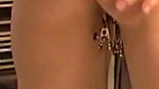 Masked Mature MILFs Endure Intense Clamps and Anal Play