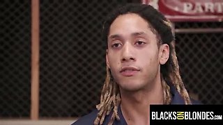 Cute Blonde Claire Roos Takes Big Black Dick Anal in Public College Fuck