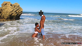 Beach Blow Job