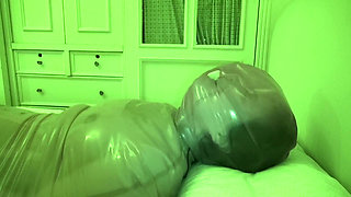 Slave Doll Aaruna Diary 33latex Catsuit, Breathe Control