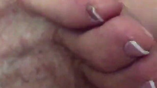 Having Footjob Fun with Aunty Ann JOI