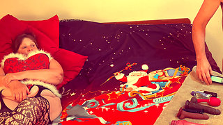 Granny Carmen: Fuck Machine Pegging Cock Sucking, Cum in Mouth North Pole Slut 12224fap